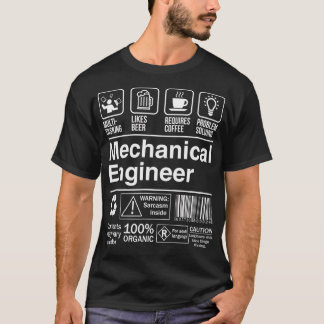 Mechanical Engineer Product Label  - 1  T-Shirt