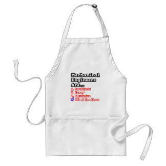 Mechanical Engineer Quiz...Joke Standard Apron