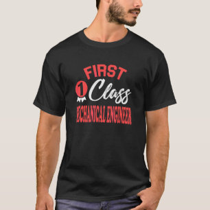 Mechanical Engineer Work Job Husband Wife Saying E T-Shirt