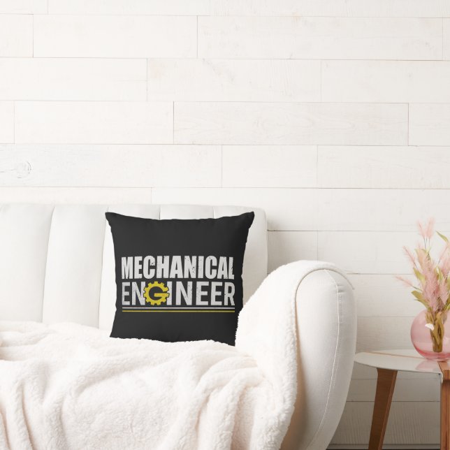 Mechanical Engineering Funny Engineer Cushion (Couch)