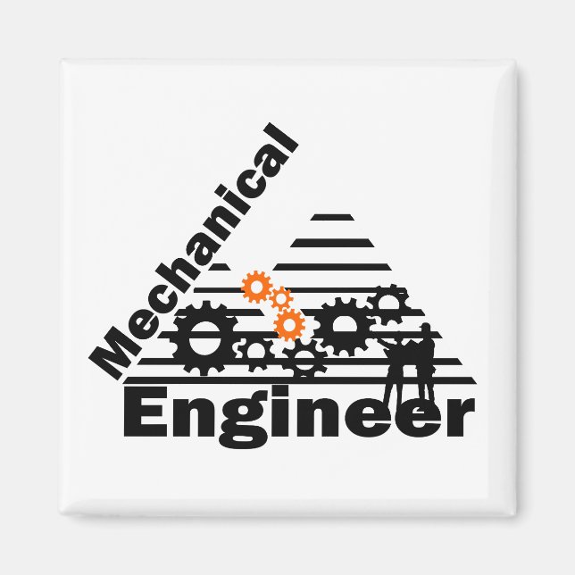 Mechanical Engineering Funny Engineer Magnet (Front)