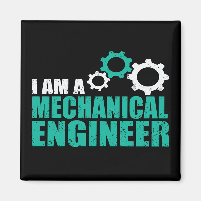 Mechanical Engineering Funny Engineer Magnet (Front)