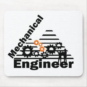 Mechanical Engineering Funny Engineer Mouse Mat