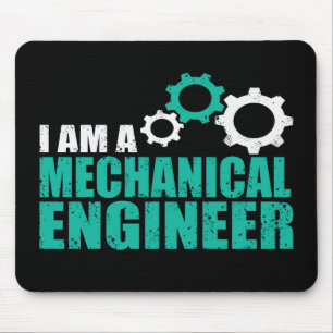 Mechanical Engineering Funny Engineer Mouse Mat
