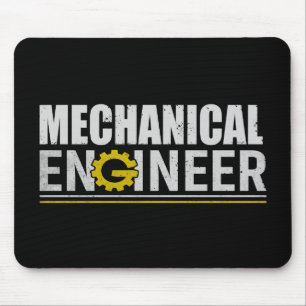Mechanical Engineering Funny Engineer Mouse Mat