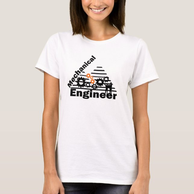 Mechanical Engineering Funny Engineer T-Shirt (Front)