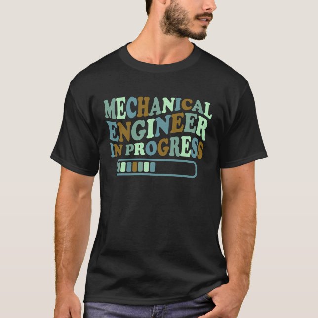 Mechanical Engineering School Mechanical Engineeri T-Shirt (Front)