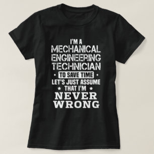 Mechanical Engineering Technician T-Shirt