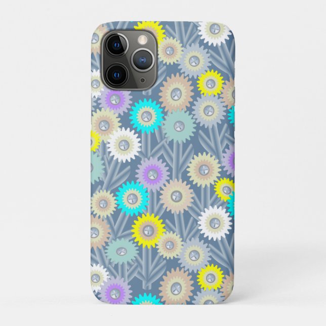 Mechanical Flowers  Case-Mate iPhone Case (Back)