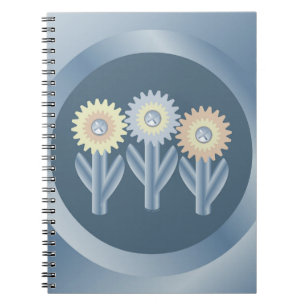 Mechanical Flowers Notebook