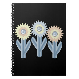 Mechanical Flowers Notebook