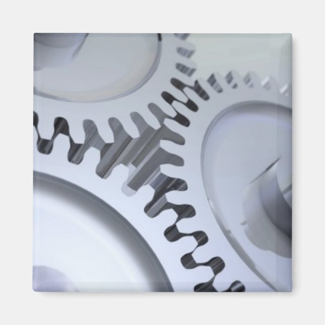 Mechanical Gears Magnet (Front)