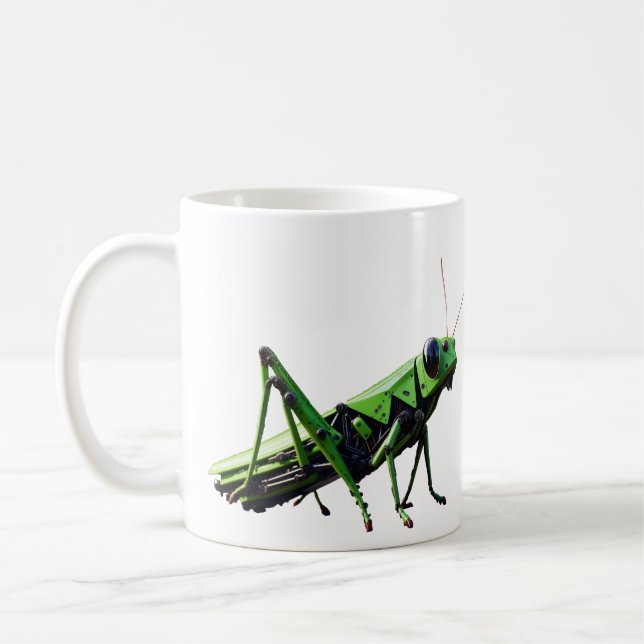 Mechanical Grasshopper Coffee Mug (Left)