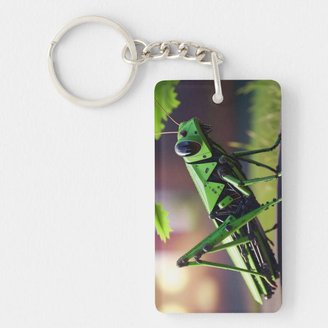 Mechanical Grasshopper Key Ring (Front)