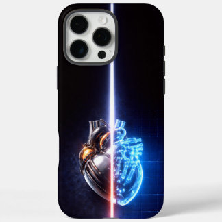 Mechanical Heart Blueprint  iPhone 16 Pro Max Case