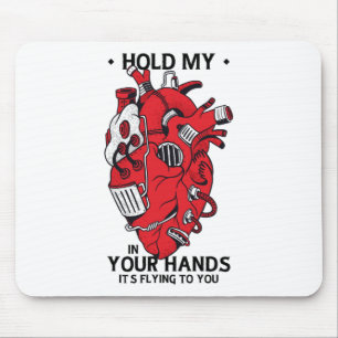 Mechanical Heart - Steampunk Design Mouse Mat