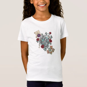 Mechanical Heart with Roses – Vintage Surreal Art T-Shirt