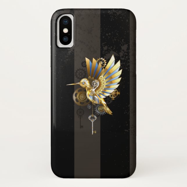 Mechanical Hummingbird Case-Mate iPhone Case (Back)
