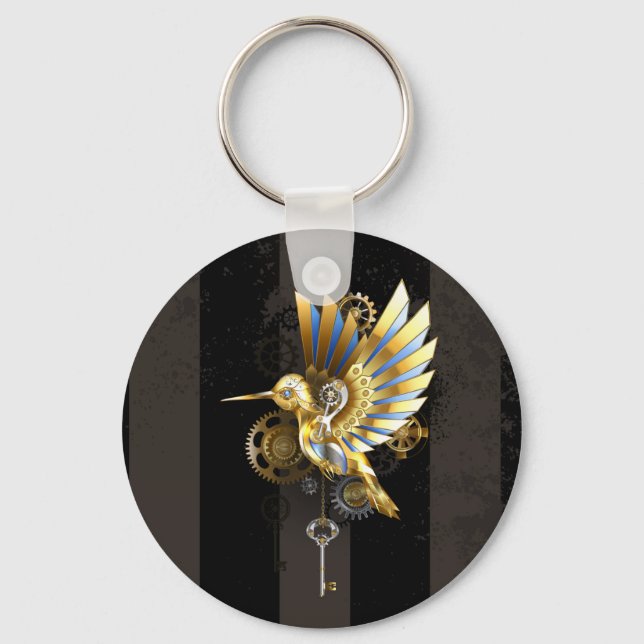 Mechanical Hummingbird Key Ring (Front)