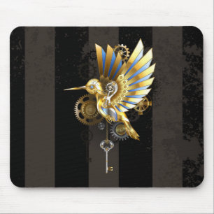 Mechanical Hummingbird Mouse Mat