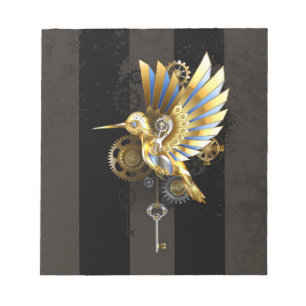 Mechanical Hummingbird Notepad