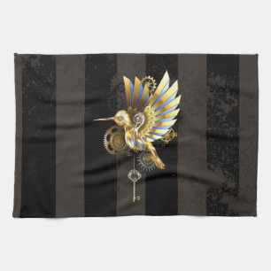 Mechanical Hummingbird Tea Towel