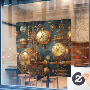 Mechanical Marvels Window Cling
