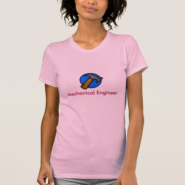 mechanical, Mechanical Engineer T-Shirt (Front)
