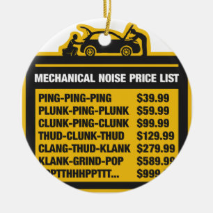 Mechanical Noise Price List Ceramic Tree Decoration