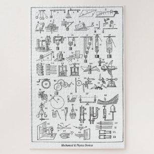 Mechanical & Physics Devices ~  Cyclopaedia ~ Jigsaw Puzzle