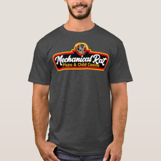 Mechanical Rat Pizza Child Casino T-Shirt