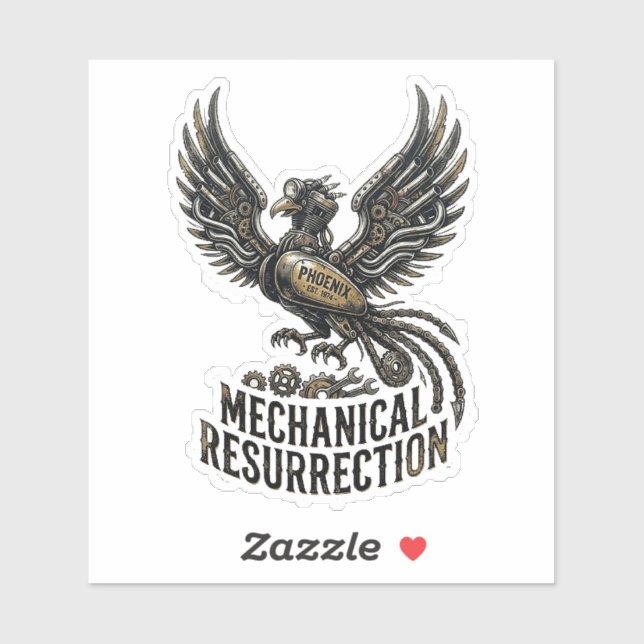 Mechanical Resurrection Biker Phoenix Engine (Sheet)