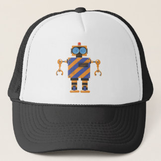 Mechanical Robot Cartoon Trucker Hat