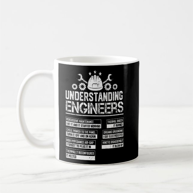 Mechanical Sarcastic Engineering  Understanding En Coffee Mug (Left)