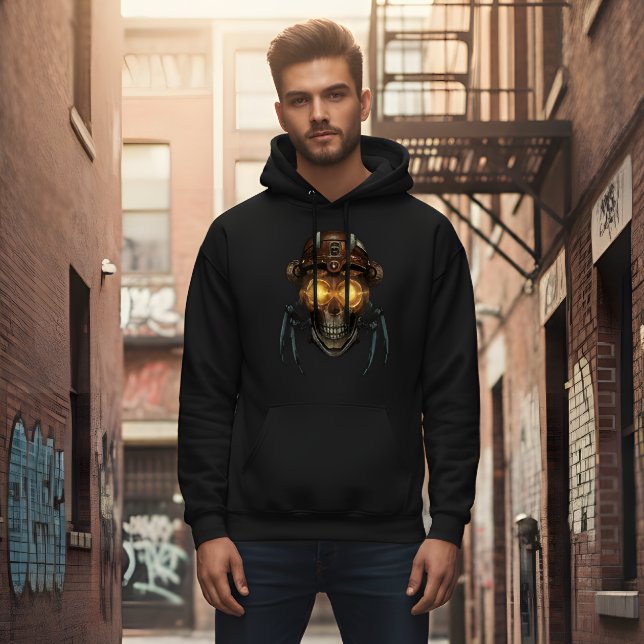 Mechanical Skull: Steampunk Hoodie (Creator Uploaded)