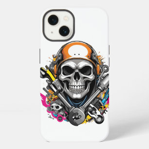 Mechanical skulliPhone / iPad case