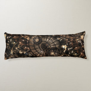 Mechanical Steampunk Zodiac Constellations Body Cushion
