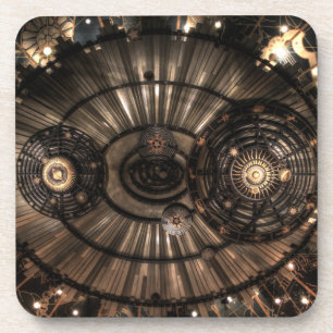 Mechanical Steampunk Zodiac Constellations Coaster