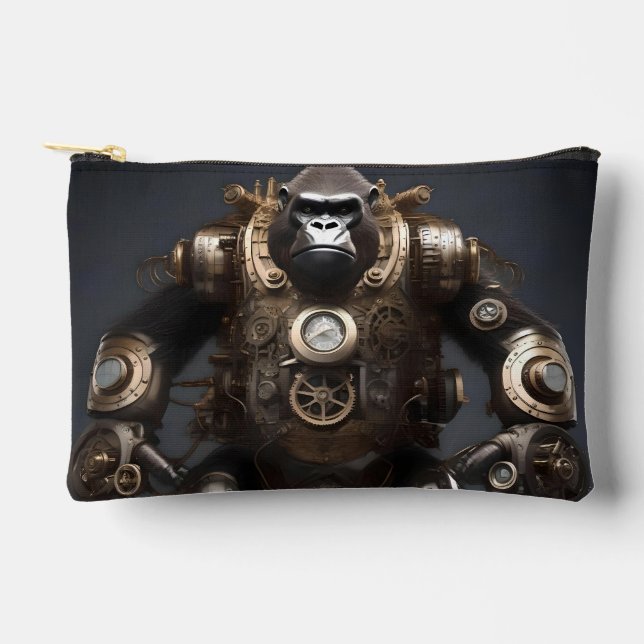 Mechanical Steampunked Gorilla,  Accessory Pouch (Front)