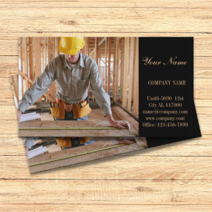 Mechanical Tools Construction Carpentry carpenter Business Card