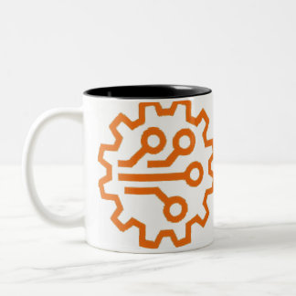Mechanical  Two-Tone coffee mug