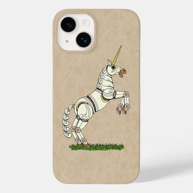 Mechanical Unicorn Case-Mate iPhone Case (Back)