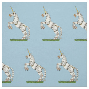 Mechanical Unicorn Fabric
