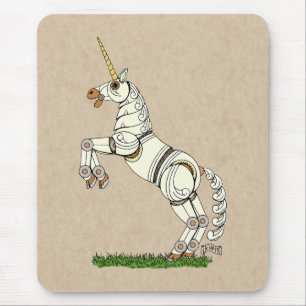 Mechanical Unicorn Mouse Pad