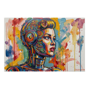 MECHANICAL WOMAN-2 POSTER