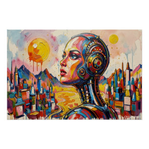 MECHANICAL WOMAN-4 POSTER