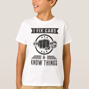 Mechanics Car Mechanic Engine Garage Funny Gift T-Shirt