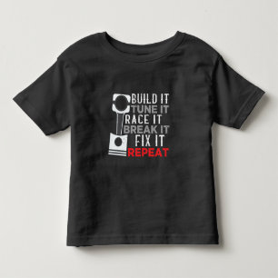 Mechanics Car Tuner Workshop Enthusiast Car Tuning Toddler T-Shirt