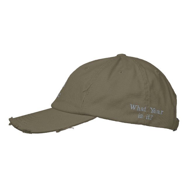 Mechanic's Fun Embroidered Hat (Left)