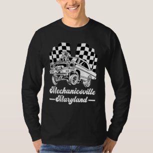 Mechanicsville Maryland Vintage Gasser Nostalgic D T-Shirt